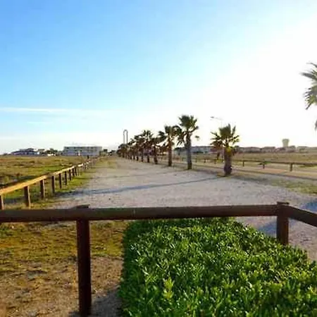 2 Pieces Avec Terrasse, Climatisation, Parking, A 100m De La - Grande - Fr-1-782-21 Appartement Le Barcarès